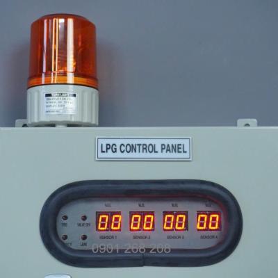 TỦ BÁO RÒ GAS HIỂN THỊ NỒNG ĐỘ % LEL 4 KÊNH ĐẦU DÒ T-300